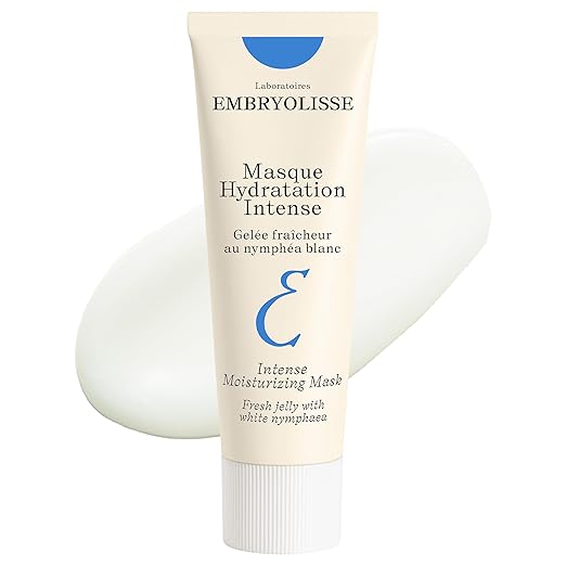 Embryolisse Intense Moisturizing Face Mask | Ultra-Hydrating Treatment with Hyaluronic Acid | Daily Skincare that Soothes Plumps &amp Provides a Long-lasting Hydration 1.7 Fl Oz