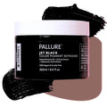 Pallure Color Pigment Refresher Mask Semi Permanent Hair Color Depositing Conditioner 8.5 Oz (Intense Black)