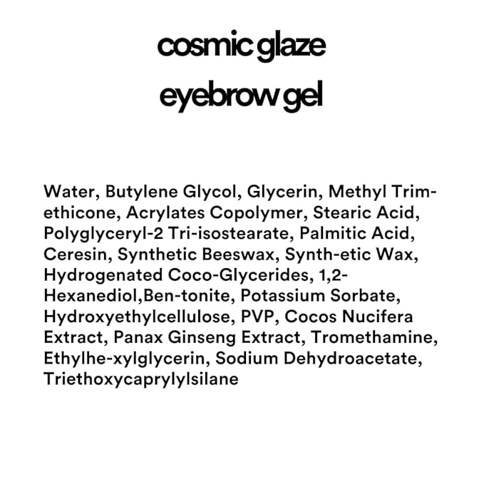 Nuorganic Brow Gel Clear - 6ml Natural Eyebrow Gel Clear for Brow Growth | Vegan &amp Cruelty-Free Eyebrow Gel Infused with Beeswax and Coconut Extract for Sculpting and Nourishing Brows