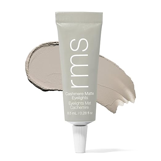 RMS Beauty Cashmere Matte Eyelights ? Cream-To-Powder Matte Eyeshadow Buildable Natural Shades Long-Wearing Lightweight Smooth Blend Travel Compact