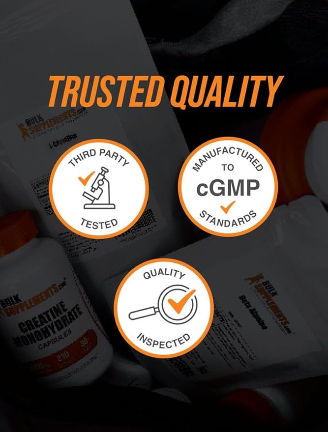 BulkSupplements.com Creatine Monohydrate Capsules - Micronized Creatine Pills - Gluten Free 7 Capsules per Serving (5000mg) 420 Count (Pack of 1)