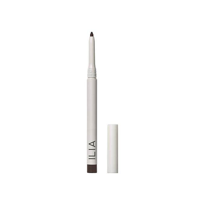 ILIA - Clean Line Gel Liner with Built-In Sharpener | Blendable Highly Pigmented Water-Resistant Budge-Resistant | Non-Toxic Vegan Cruelty-Free (Dusk | Brown 0.01 oz | 0.4 g)