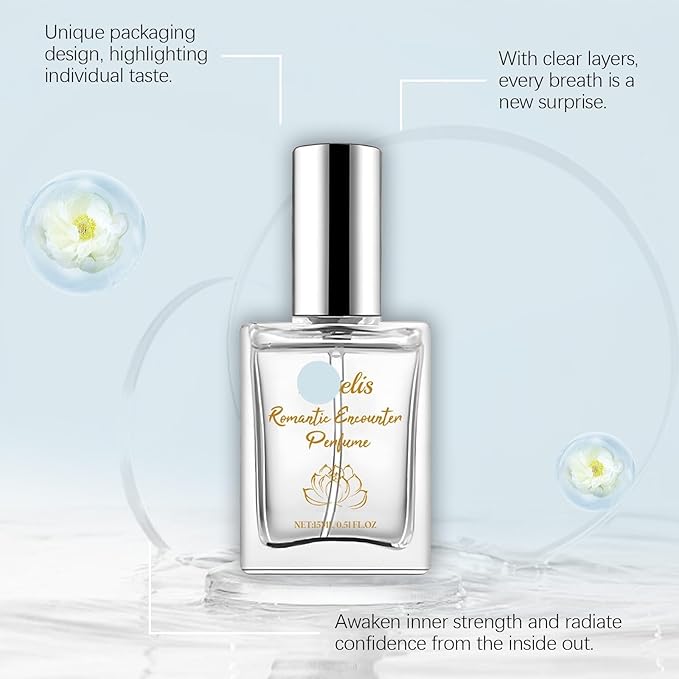 Snow Lotus Encounter Fragrance Perfume - Long-Lasting Delicate &amp Fresh Scent For Romantic Dates Ideal For Couples(3PCS)