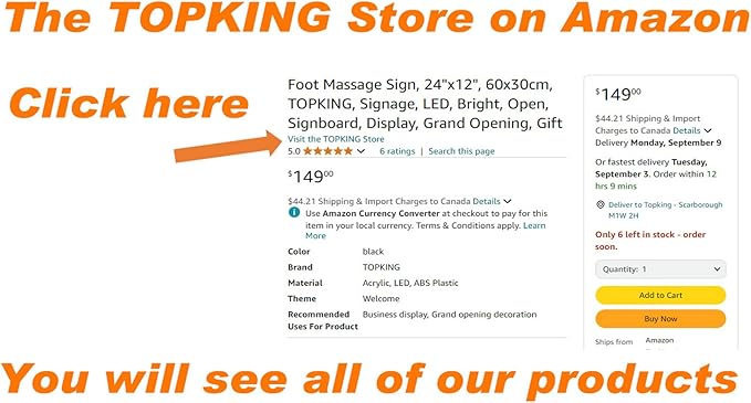 Nails Sign Jumbo Size 27x15 69x38cm TOPKING LED Neon Florescent Signage Signboard Display Billboard Screen Grand Opening Gift