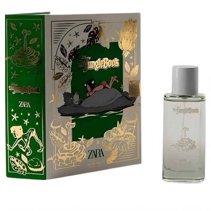 Zara The Jungle Book Boys Kids Perfume Eau de Toilette Delightful Woody Fruity Fragrance 40ml (1.35 fl oz)