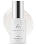 COSMEDIX Surge Hyaluronic Acid Booster for Face - Ultra Hydrating Face Serum with Vitamin C &amp Niacinamide Softens Brightens &amp Moisturizes Skin - Facial Skin Care Product for Fine Lines &amp