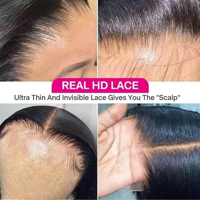 Honey Blonde Curly Short Bob Human Hair Wig Highlight 1b/27 Color Short Bob Brazilian Hair 13x6 HD Transparent Lace Front Wig Deep Wave Remy Hair Glueless Wigs with Baby Hair 150% Density 16inch