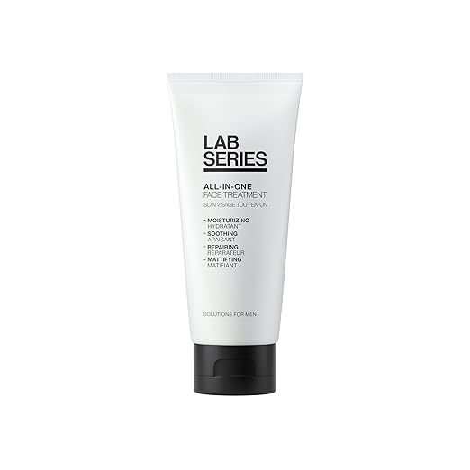 Lab Series Men's All-In-One Face Treatment - Face Moisturizer for Fine Lines &amp Wrinkles - Facial Lotion Skin Care for Men - With Hyaluronic Acid