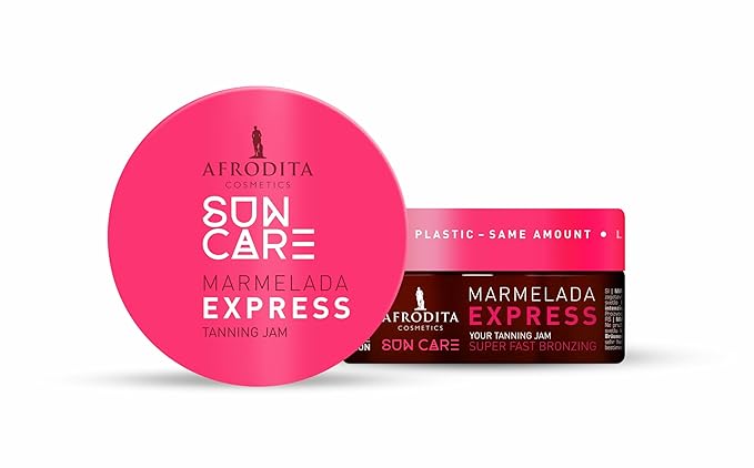 Sun Care Marmelada Tanning Accelerator | For Quick and Intense Tan | with 100% Organic Coconut Oil Karit? and Cocoa Butter | Silicone-Free | Vegan (Express)