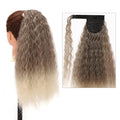 Hair Accessories 22 Long Curly Ponytail Extension Hairband Hair Clip Synthetic Puffy Ponytail Hair Extension Wrapped Bun Women's Wig Hair Pieces For Women(02)