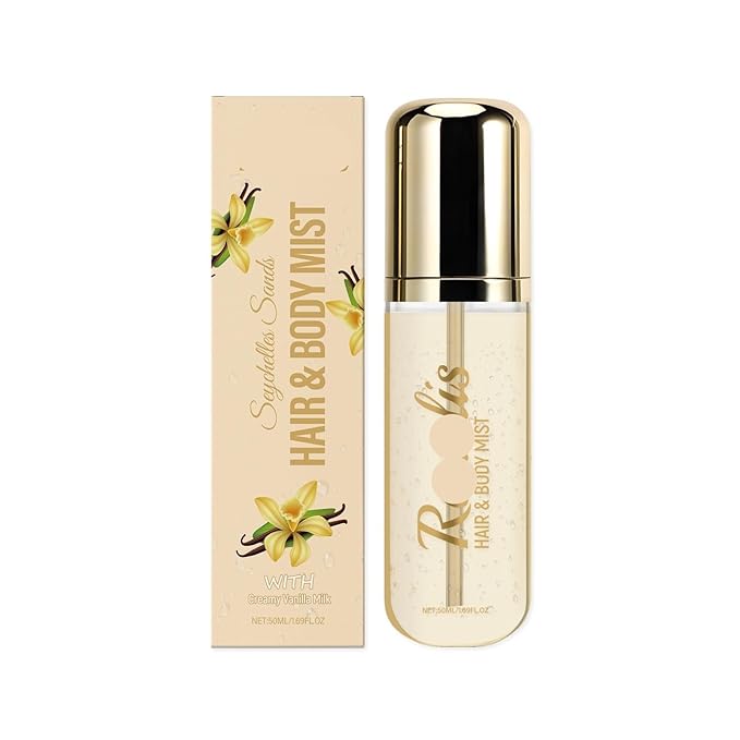 Vanilla Body Fragrance Spray - Long-Lasting Natural Scent For Wrists Neck &amp Hair - Perfect For Daily Wear &amp Dates(3PCS)