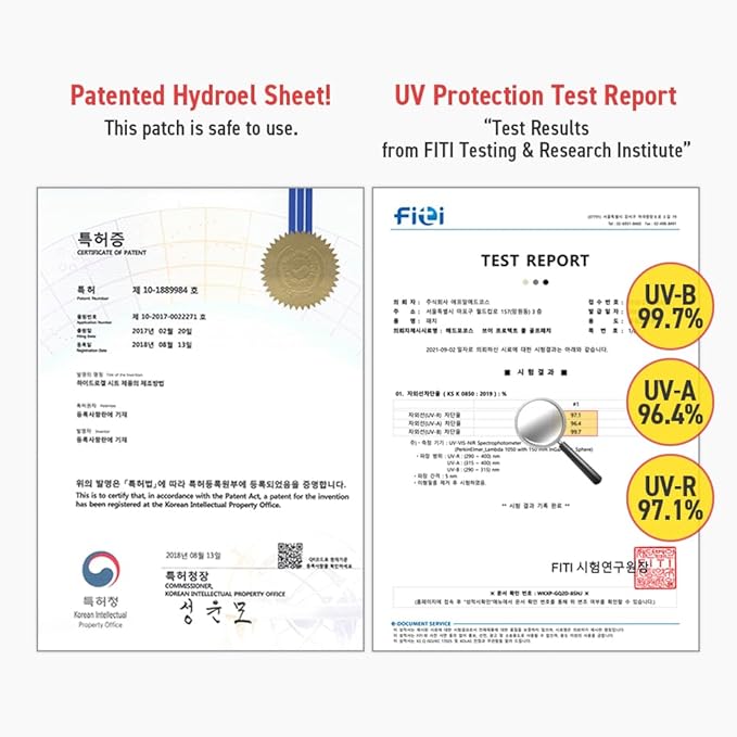 V-Protect Golf Patch ? UV Protection Hydration &amp Lifting Face Mask for Outdoor Sports | Korean Skincare Patch for Golf Hiking Tennis (Pink G128649)