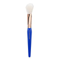 Bdellium Tools Professional Makeup Brush - Golden Triangle 962 Slanted Blusher - With All Vegan and Soft Synthetic Fibers For Contouring and Highlighting (Blue 1pc)