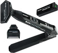 MANGROOMER - INTELLIMAX PRO - New Back Shaver with 2 Shock Absorber Flex Heads Power Hinge Extreme Reach Handle and Advanced 2.7 Extra-Wide Blade Design (Version 3.0)