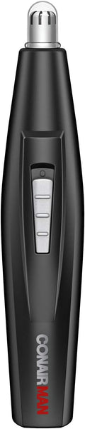 ConairMan Nose Hair Trimmer for Men For Nose Ear and Perfect for Travel Battery Powered