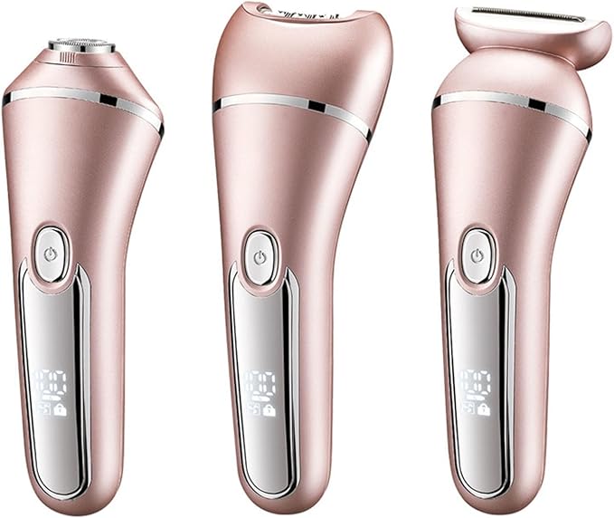Electric Women EPILATOR 3 in 1 Hair Trimmer Water Body Shaving Device