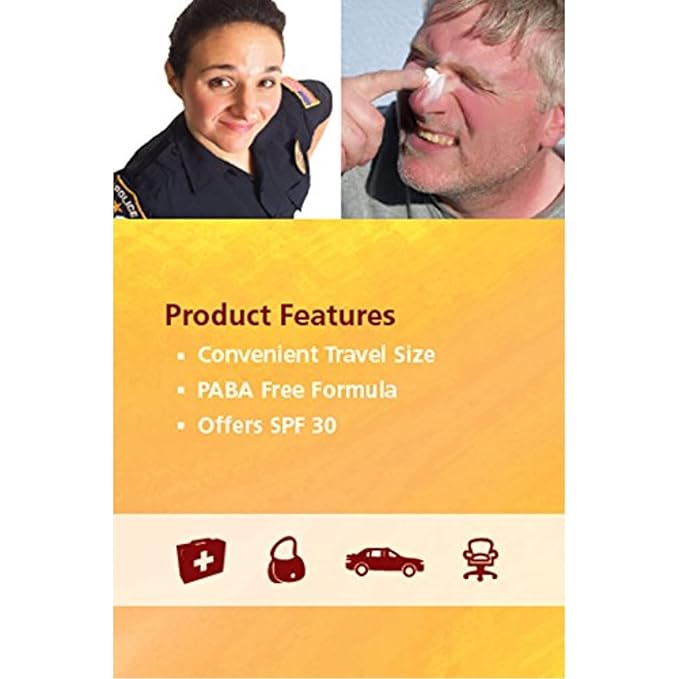 Safetec Sunscreen Lotion 100 Packets SPF30+ and PABA-free