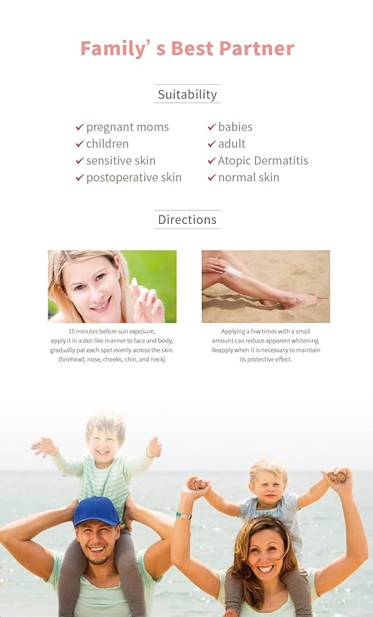 Mineral Sunscreen SPF 50+ | Non-Toxic Titanium Dioxide Sunblock for Sensitive Skin | Reef Safe Pregnancy &amp Baby-Safe | Clean Non-Greasy Face &amp Body Formula for Women &amp Men | 1.69 fl oz (