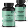 ColonBroom 15 Day Colon Cleanse &amp Detox Cleanse for Weight Management with Probiotics &amp Magnesium | Reduce Bloating &amp Boost Metabolism &amp Digestion - Effective Gut Cleanser Detox (2 Bot