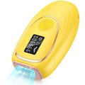 Laser Hair Removal Device at-Home IPL Hair Removal for Women &amp Men - Safe 45°F Ice-Cooling Contact for Painless &amp Long-Lasting Results 86% Hair Reduction in 3 Weeks for Full Body Lemon Yello