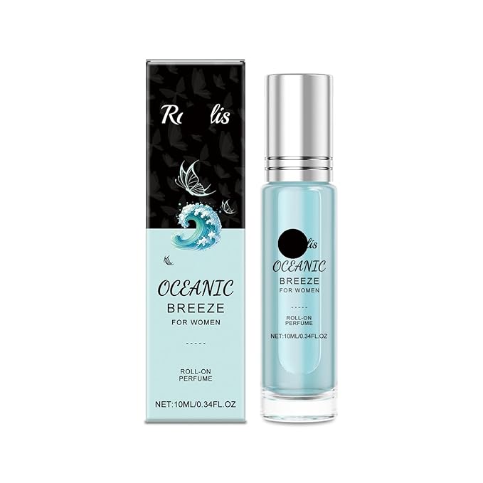 Ocean Fresh Rollerball Perfume - Natural &amp Long-Lasting Scent Refreshing &amp Gentle For Daily Use Ideal For Couples' Dates Portable &amp Easy To Carry(3PCS)