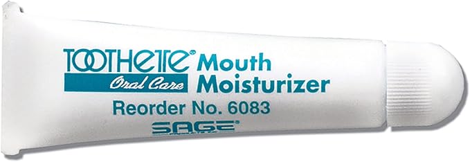 Sage Products Toothette Water Based Mouth Moisturizer 0.5 oz. | Pack of 6 Tubes