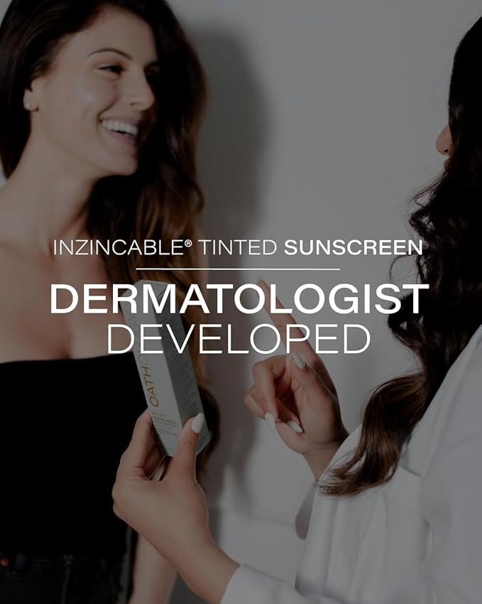 Inzincable Tinted Sunscreen SPF 50 2.0 Fl. Oz. Dermatologist crafted skincare