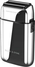 Blade &amp Stone PS501 Foil Shaver for Men ? Dual Foil Cordless Shaver with Graphene-X Blades and 8000 RPM Digital Motor ? All-Metal Rechargeable Wet and Dry Razor ? Aviator