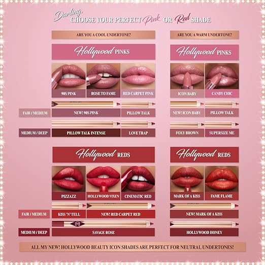 Charlotte Tilbury Matte Revolution Lipstick - Long Lasting Matte Lipstick with Buildable Color &amp Lip-Loving Ingredients - Creamy Easy to Blend Formula