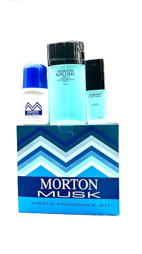 MORTON MUSK MEN?™S FRAGANCE KIT BLUE BOX