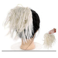 SONGCHAO Fake Hair Bun Messy Bun Hair Slice Ponytail Hair Extensions with Elastic Rubber Band Synthetic Fluffy Bun Women Wig Hair Bun Hair Accessories (Color : 0017)