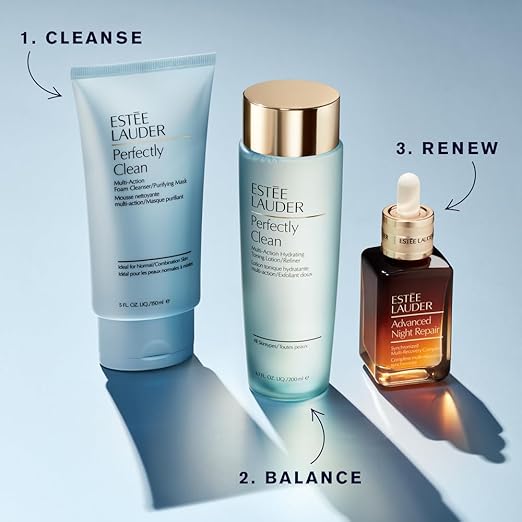 Est?e Lauder Perfectly Clean Multi-Action Foaming Face Wash Cleanser/Purifying Face Mask 5.0 fl oz.