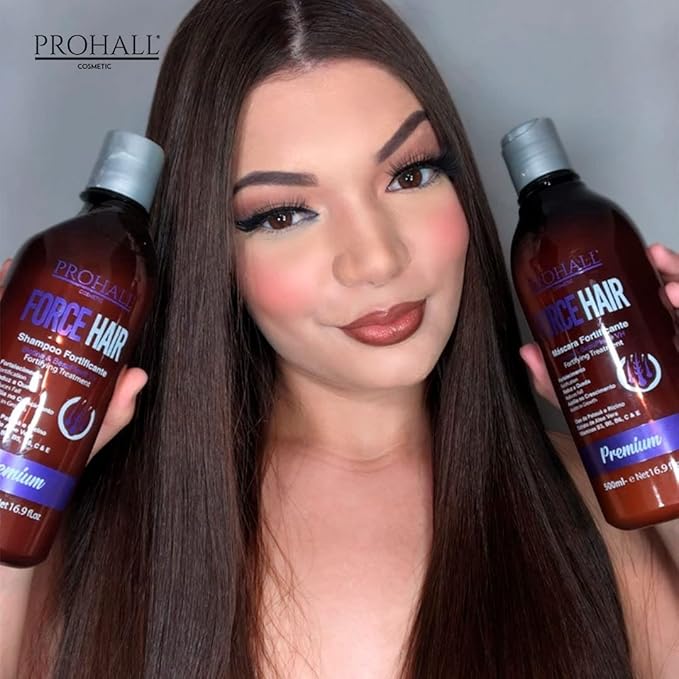 Prohall Cosmetic Force Hair Mask for Dry Damaged hair &amp Growth - Hair masks to Prevent Breakage &amp Thinning Hair Hair Growth Products for Women and men Natural Hair Mask (16.9 fl.oz)