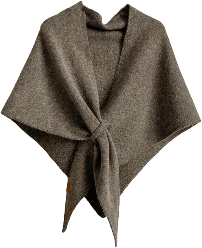 Winter Shawl Wraps Women Knitted Shawls and Wraps Cardigan Cape Wool Pashmina Shoulder Top Sweater Shawl Scarf 2025