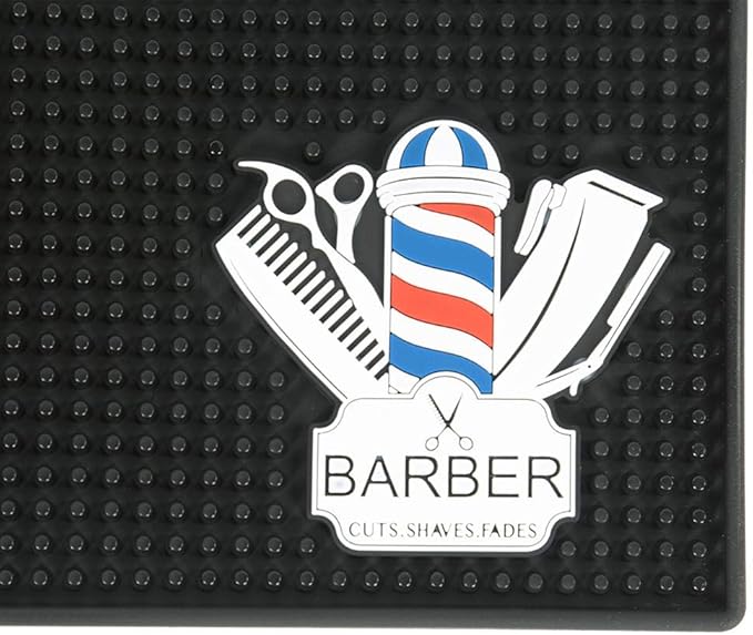 Salon Silicone Heat Styling Tools Mat Styling Station Mat Barber Mat for Hair Irons Curling Iron Straightener Pad Iron Flat Hair Waver Hair Tools Appliances Hair Dryer Salon