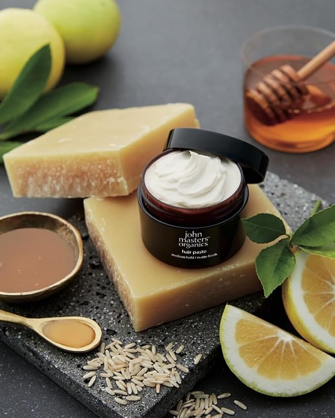 John Master Organics John Masters Organics Hair Paste- Matte Finish Honey &amp Beeswax 2 Ounces