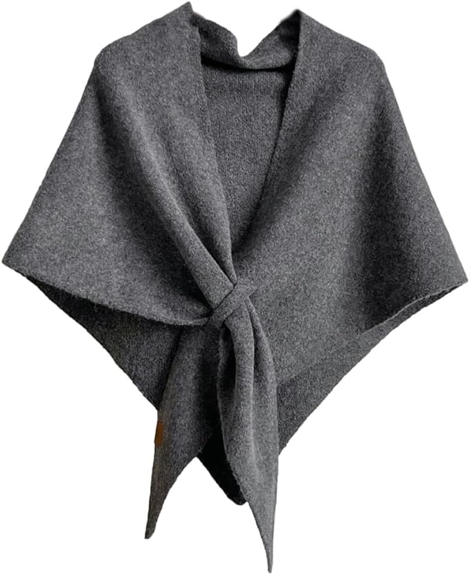 Winter Shawl Wraps Women Knitted Shawls and Wraps Cardigan Cape Wool Pashmina Shoulder Top Sweater Shawl Scarf 2025