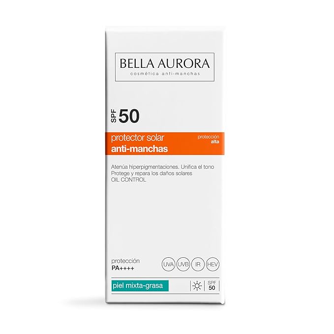 BELLA AURORA GEL SOLAR SPF 50 ANTIMANCAS PIEL MIXTA-GRASA