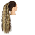Hair Chignon Set Of 1 Synthetic Messy Bun Curly Wavy Wig Wraparound Ponytail Extensions Bun Hair Accessories for Women Hair Pieces For Women(Q19-22H10)