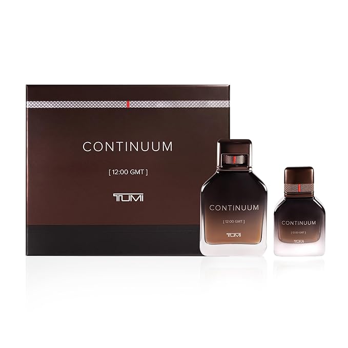 Tumi Continuum for Men - 2 Pc Gift Set 3.4oz EDP Spray 1oz EDP Spray