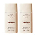 Cay Skin Mo'Bay Mineral Sunscreen Drops SPF 30 ? Broad Spectrum Face Sunscreen &amp Makeup Primer ? Lightweight Moisturizing Reef Safe Lotion with Natural Finish for All Skin Types ? 2-Pack 1.7 oz