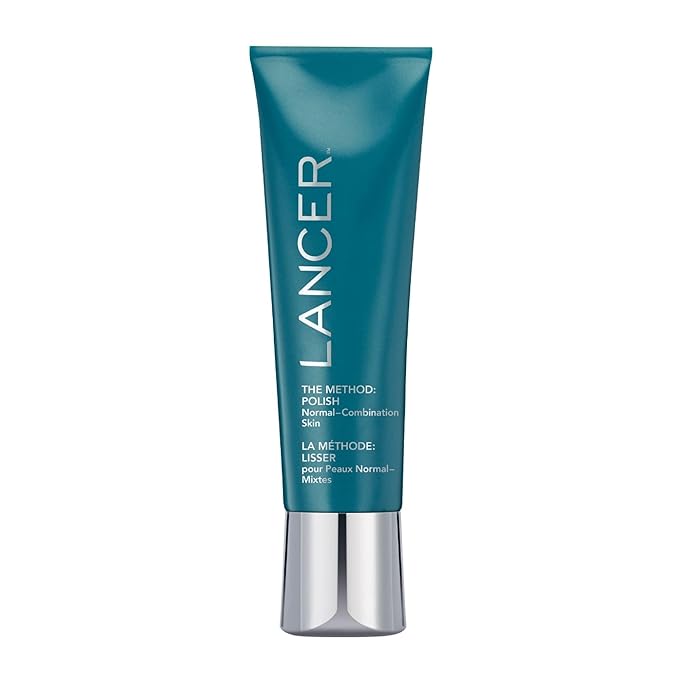 Lancer Skincare The Method: Polish Facial Exfoliator Daily Exfoliation Face Scrub with Natural Minerals Polish Normal-Combination Skin 2 Fluid Ounces