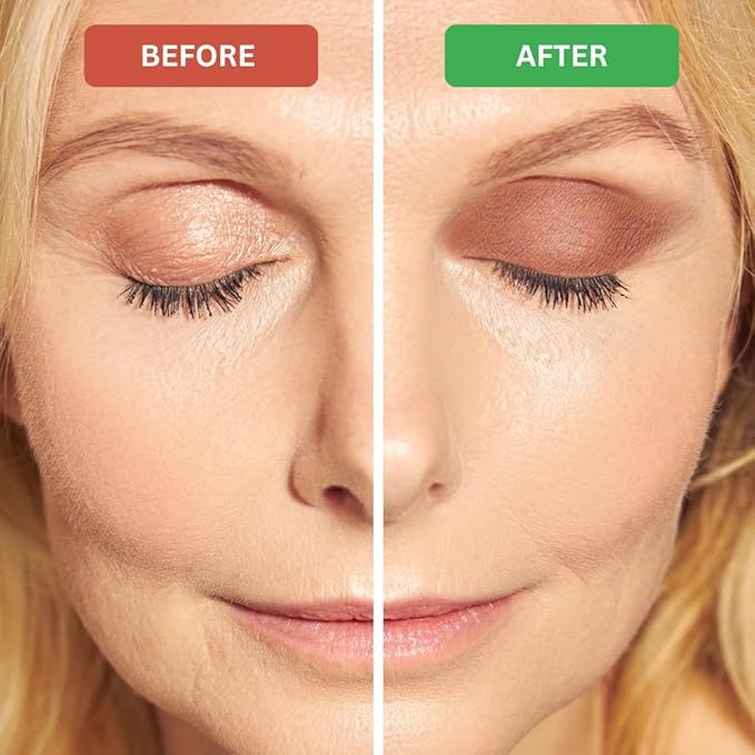 Long-Wear Waterproof Cream Eyeshadow Stick (Velvet (017)) | Blendable Eye Makeup Crease-Proof Smooth-Glide | Eye Shadow for Older Women | Easy Application Lift &amp Define