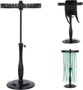 Hair Extension Holder - Storage and Ensuring Your Hair Stable. Applied to Clip Hair Extensions Colors Hair Tinsel Bangs etc. Multifunctional Extension Holder is Suitable for Family and Travel(Black