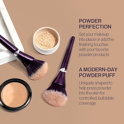 Anisa Beauty Multi-Powder Brush | Versatile Face Brush for Setting Finishing| Soft Synthetic Fibers for Smooth Application | Professional Quality Makeup tool