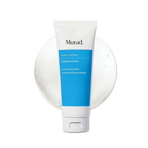 Murad Clarifying Cleanser ? Salicylic Acid &amp Green Tea Formula for Acne Deep Pore Cleansing Oil Control &amp Breakout Prevention for Clear Balanced Healthy-Looking Skin ? 5 Fl Oz