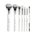 Makeup Brushes Set Albeaut 7Pcs Face Eyeshadow Brushes Kit with Preminum Bristles Liquid Foundation Concealer Blending Tools Professional &amp Travel Bag
