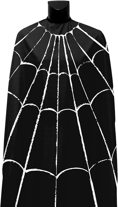 Illuzien Spider Web PRO Barber Cape Hair Cut Cape Water-Resistant Barber Accessories Professional Cape