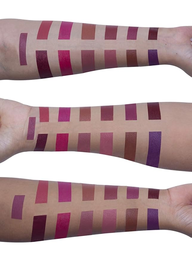 SUGAR Cosmetics Matte As Hell Crayon Lipstick With Free Sharpener Long-Lasting Matte Lip Crayon - 25 Lily Aldrin (Mauve Pink)