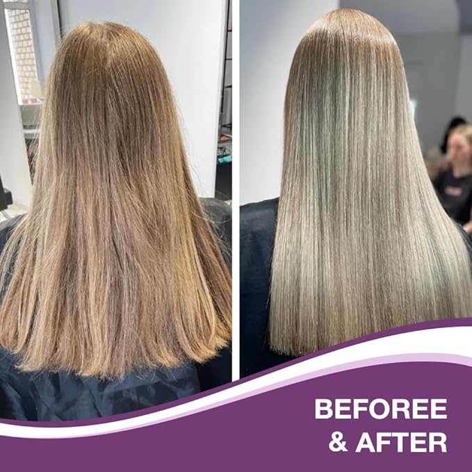 Karseell For Blonde Silver Gray Highlighted Hair Purple Hair Mask Professional Neutralizes Brass &amp Yellow Tones 16.90 oz 500ml
